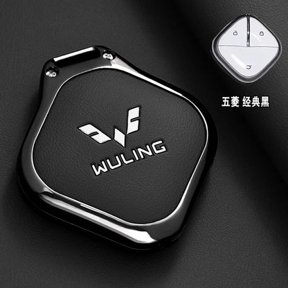 Wuling Zinc Alloy Key Case - Style 10-Black-1PC / for Wuling