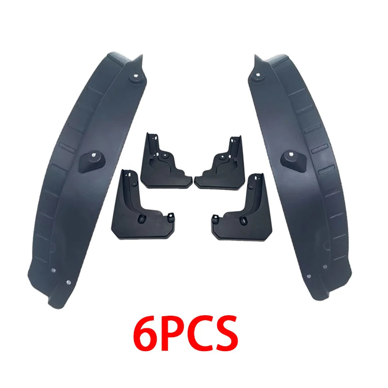 BYD Ti7 Mud Flaps and Splash Guards - 6PCS / China Mainland