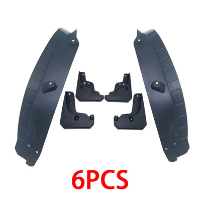 BYD Ti7 Mud Flaps and Splash Guards - 6PCS / China Mainland