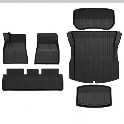 Tesla Model 3 Highland (2024–2025) All-Weather TPE Floor Mats & Cargo Liner - 1Pc Mat