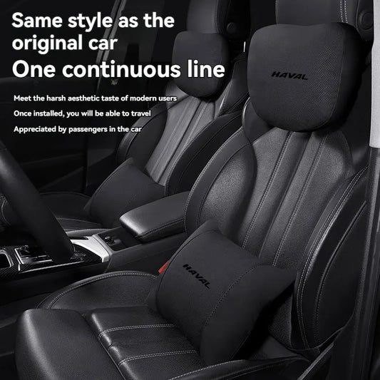 Haval Car Neck Pillow & Lumbar Support Set