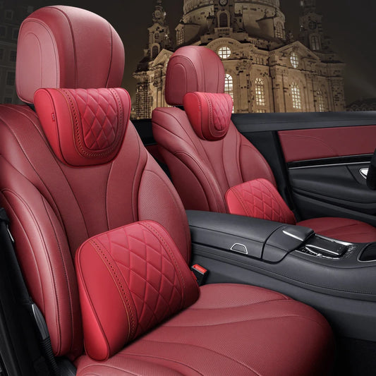Mercedes Maybach S-Class Headrest & Lumbar Support - Headrest Black