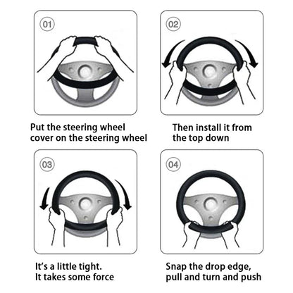 Ford Leather Steering Wheel Cover