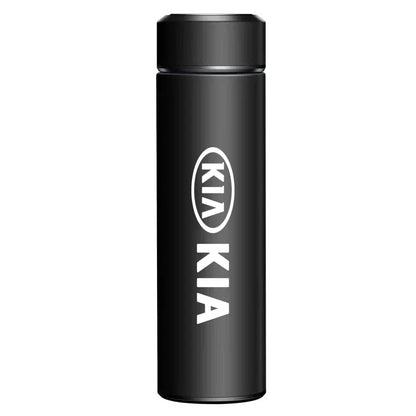 Kia Insulated Cup & Automatic Folding Umbrella - B-Black