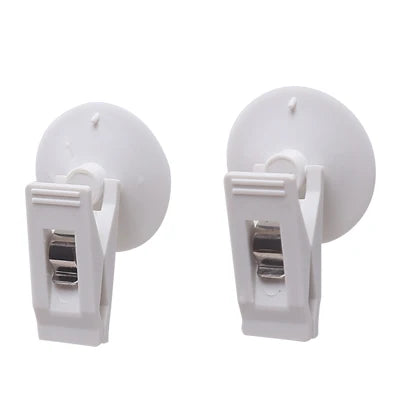 Car Window Clip Mount Suction Holder – 1 Pair