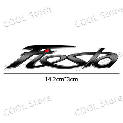 Ford Fiesta Chrome Letter Badge