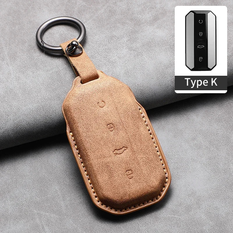 Chery Jaecoo J5 J7 2025 Leather Key Fob Cover Anti Scratch Protection