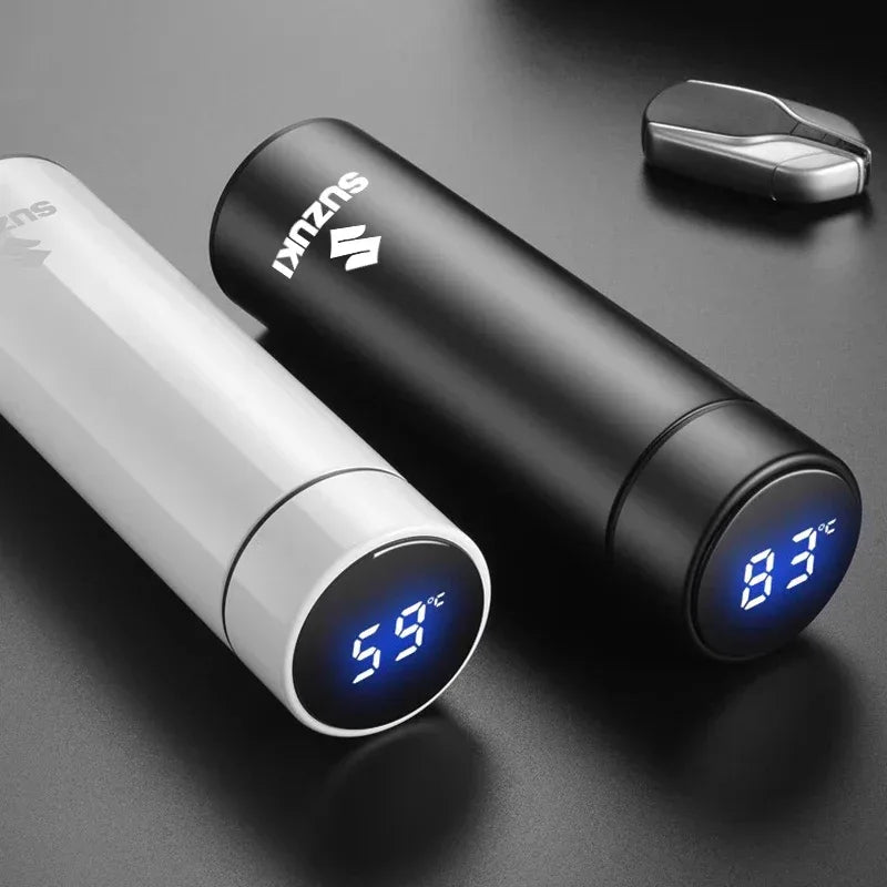 Suzuki 500ML Smart Thermos Cup - Black