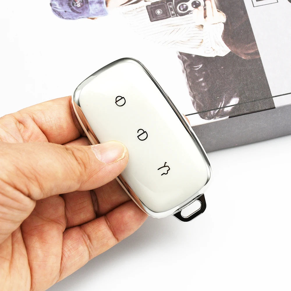 TPU Car Key Case Shell Fob Cover For Geely Galaxy EX5 E5 Proton