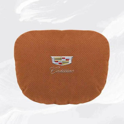 Cadillac Escalade Breathable Neck Pillow & Lumbar Support XT4 XT5 ATS CTS SRX XTS BLS GT4 - headrest 1pc white