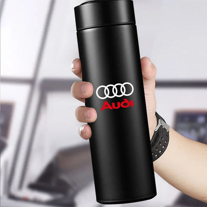 Audi LED Temperature Display Thermos Mug Water Bottle A1-A8 TT Q Series