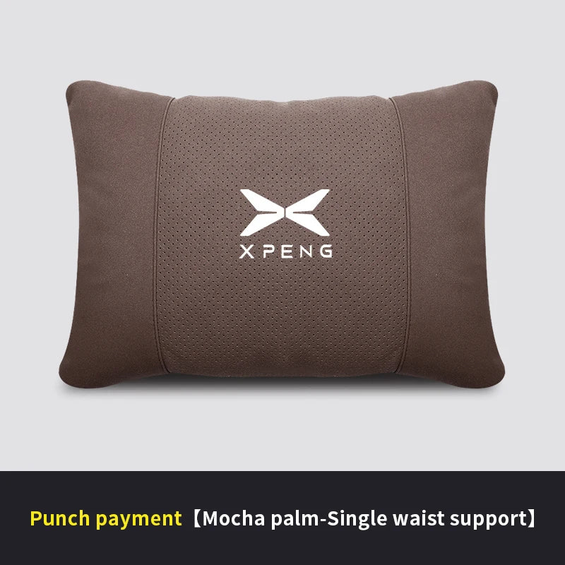 XPeng Neck Pillow and Lumbar Cushion - Brown Waist pad