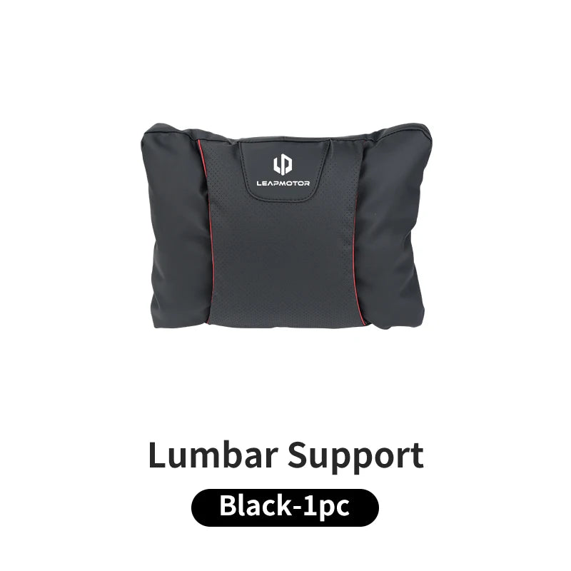 Leapmotor Car Seat Headrest & Lumbar Support Pillow Set