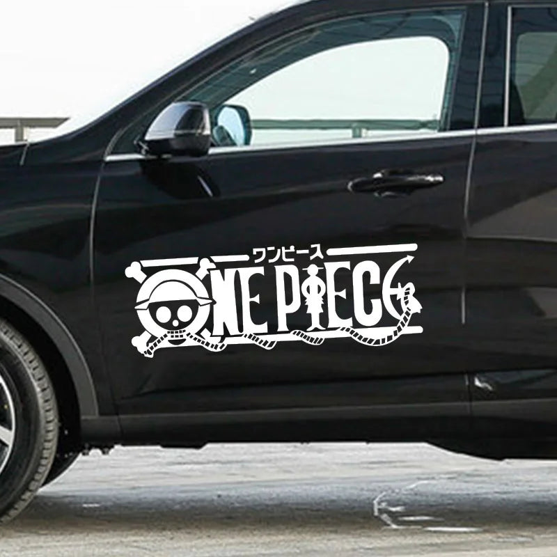 One Piece Reflective Car Decal