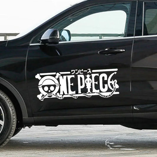 One Piece Reflective Car Decal