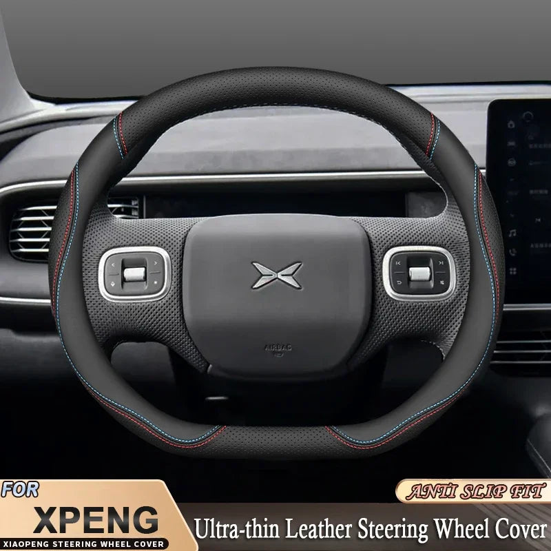 XPeng Ultra-Thin Leather Steering Wheel Cover