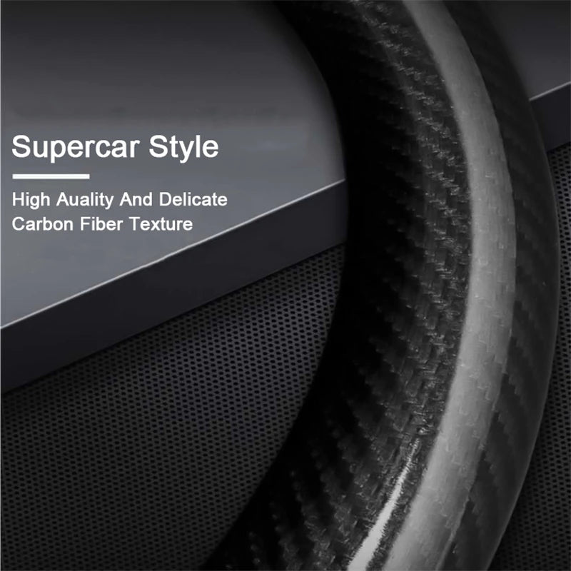 Porsche Carbon Fibre Steering Wheel Cover