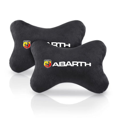 Abarth Car Neck Pillow & Seat Belt Shoulder Pad