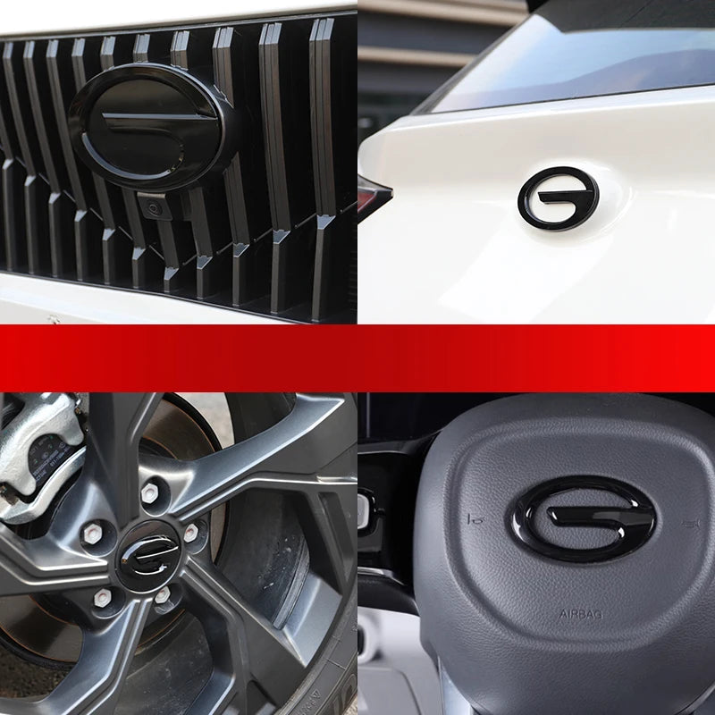 GAC GS3 2024 2025 Front Rear Grille Logo Emblem Stickers Set