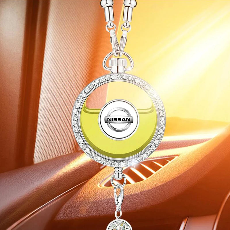 Nissan Metal Lace Car Air Freshener Hanging Pendant