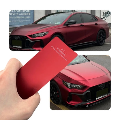 Matte Metallic Romanee Red Car Wrap Vinyl Film with Air Release