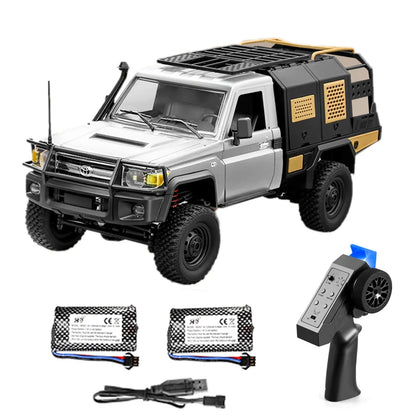 MN82 Series RC Pickup Truck – 4WD Off-Road Climbing Car - MN82 Red-1B