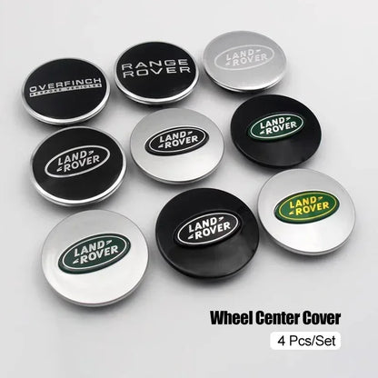 4Pcs 62MM Land Rover Wheel Center Caps