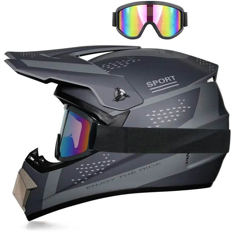 Kids Off-Road Motorcycle Helmet - 41 / L