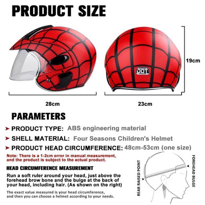 Kids Motorcycle & Motocross Helmet (3–9 Years) – ABS Unisex Safety Helmet for Dirt Bike, Bicycle, ATV & Downhill Riding - Purple