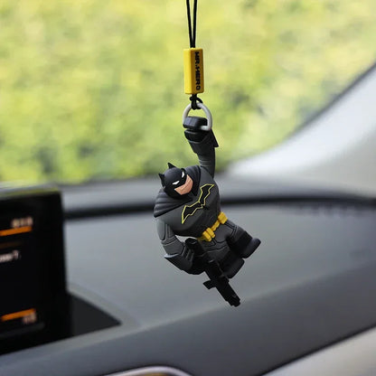 Batman/Superman & Spider-Man Car Rearview Mirror Ornament - Batman-A
