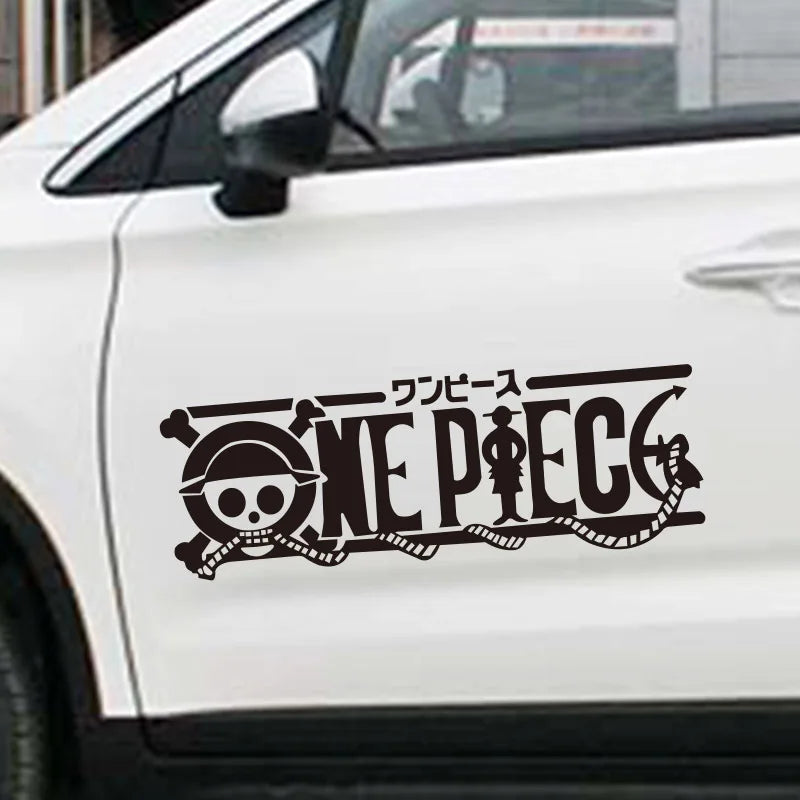 One Piece Reflective Car Decal