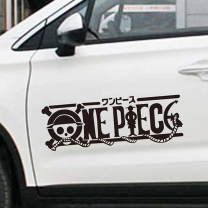 One Piece Reflective Car Decal