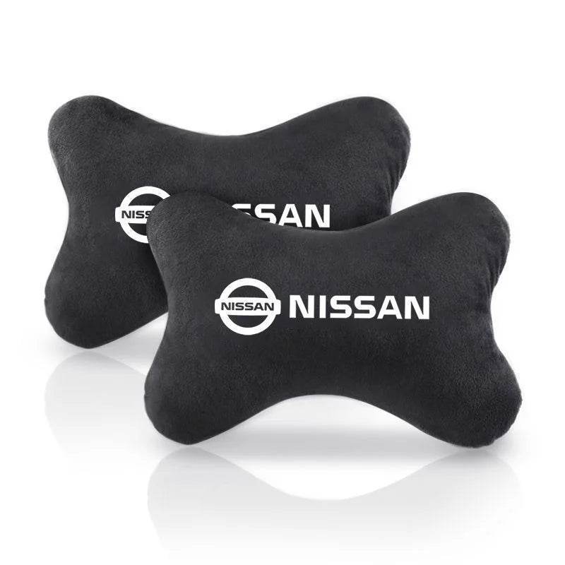 Nissan Neck Pillow and Seat Belt Pad - Seat Belt Cover-2pc