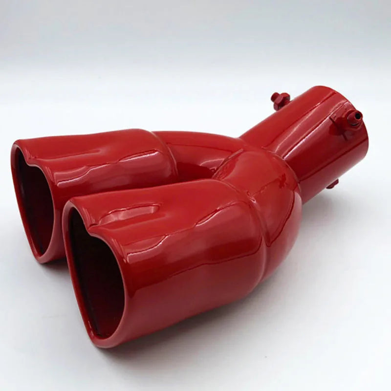63mm Stainless Steel Exhaust Tip with Colorful Muffler Finish