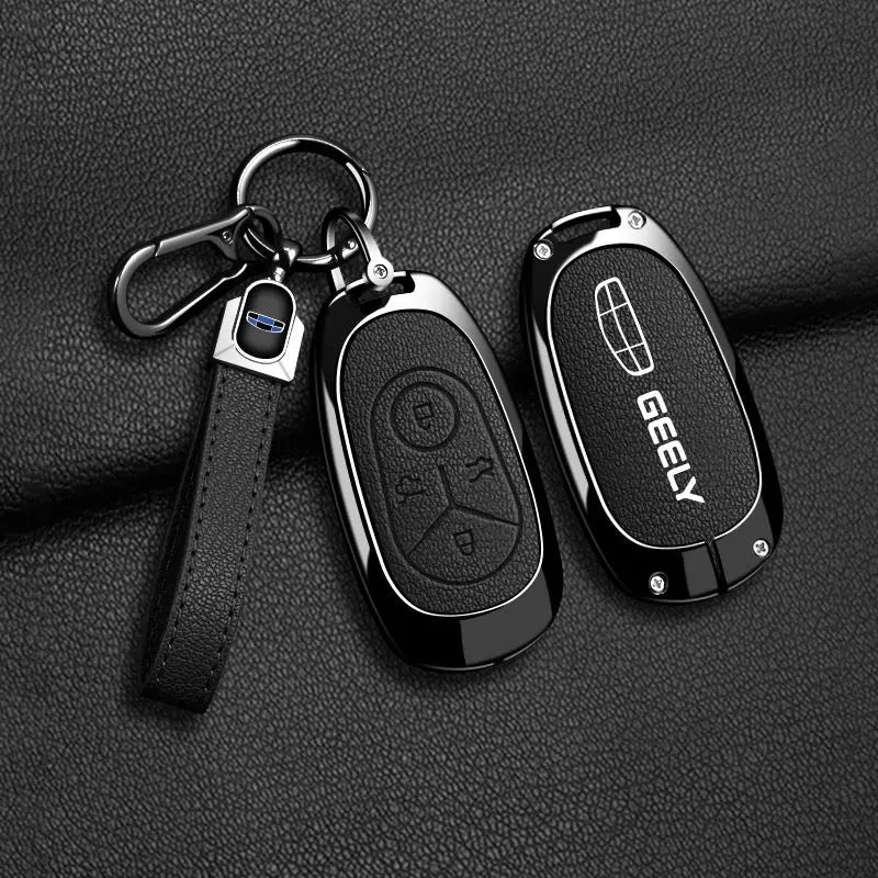 Geely EX2 Proton e.MAS 5 zinc alloy key case - side view