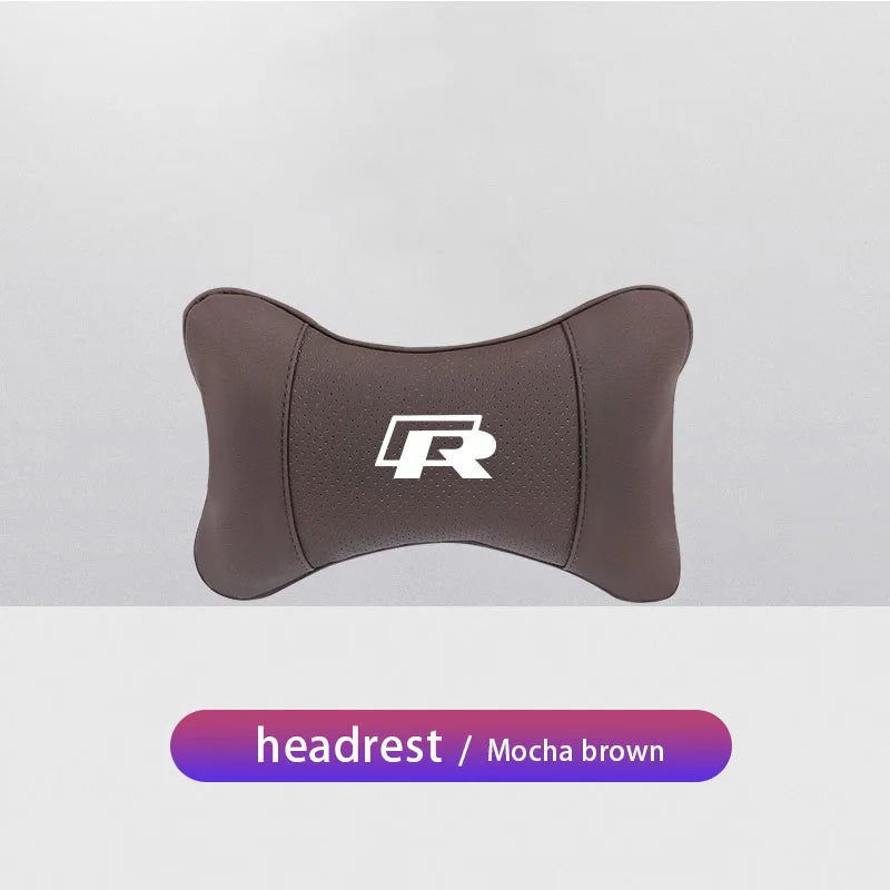 Volkswagen Leather Headrest Pillow