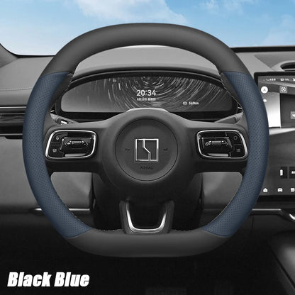 ZEEKR 7X 2024-2026 Leather Steering Wheel Cover Anti-Slip Grip