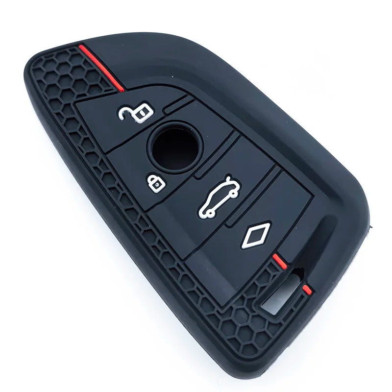 BMW G-Series Silicone Key Cover with Keychain — G20, G05, iX3