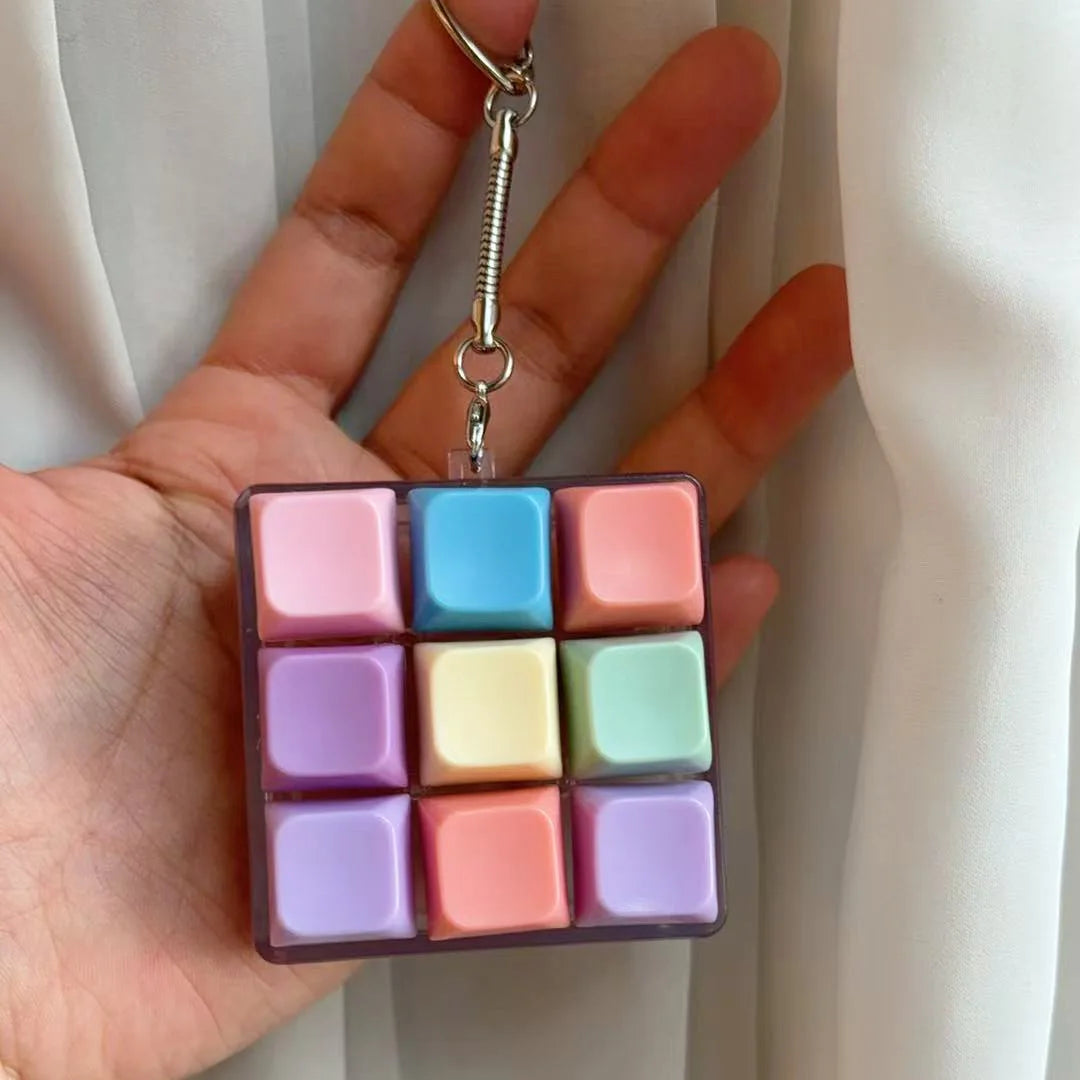 Decompression Keyboard Key Fidget Toy - Stress Relief Desktop Toy