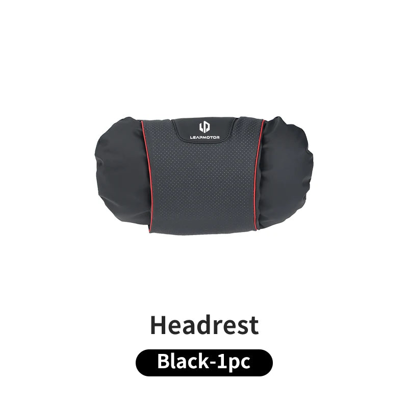 Leapmotor Car Seat Headrest & Lumbar Support Pillow Set