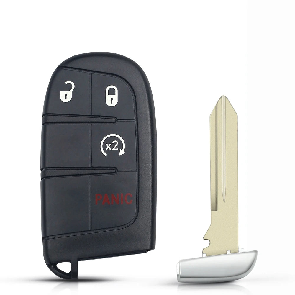 Jeep & Dodge Remote Key Shell — 2 to 5 Button, CY24 / SIP22 - 3 With Plus CY24 1