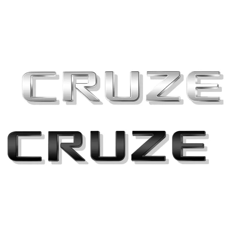 Chevrolet Cruze Letter Badge