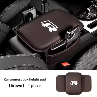 Volkswagen PU Leather Armrest Cushion Storage