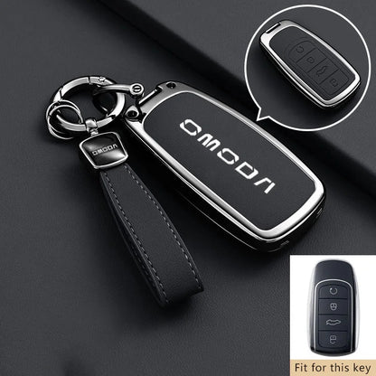 Zinc Alloy Key Case Fob for Chery Omoda C5 5 9 PHEV 2025 2026