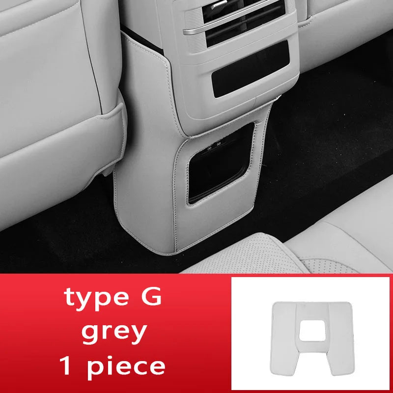 BYD Ti7 Seat Back Protector Mat with Storage - type G