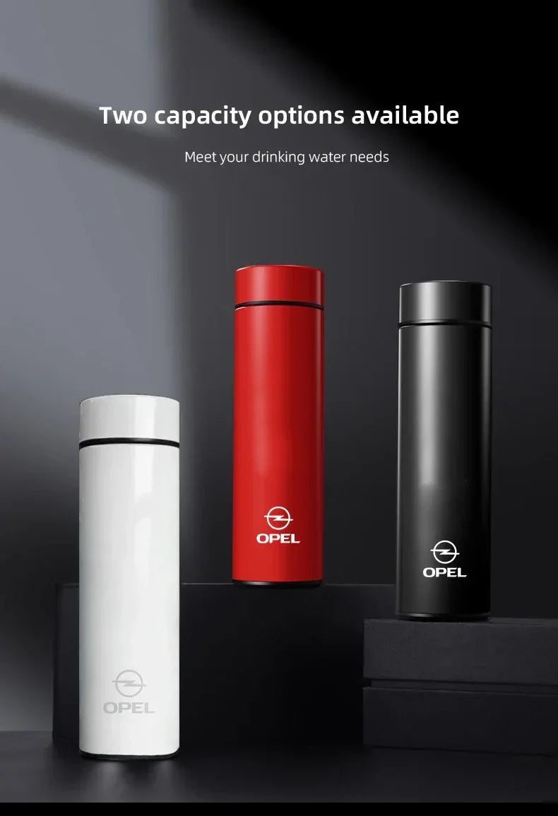 Opel Smart Thermos Bottle 500ML - White