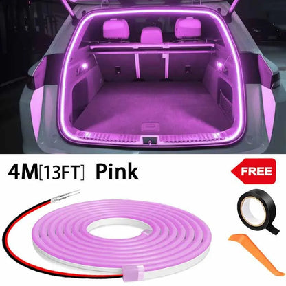 LED Trunk Ambient Light Strip with Auto-Sensing, Wire-Free Install
