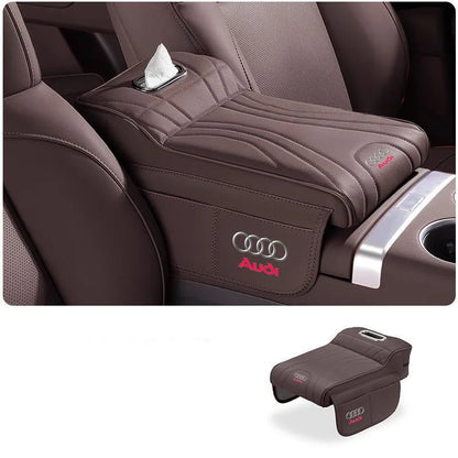 Audi Armrest Height Raise Pad with Storage Bag