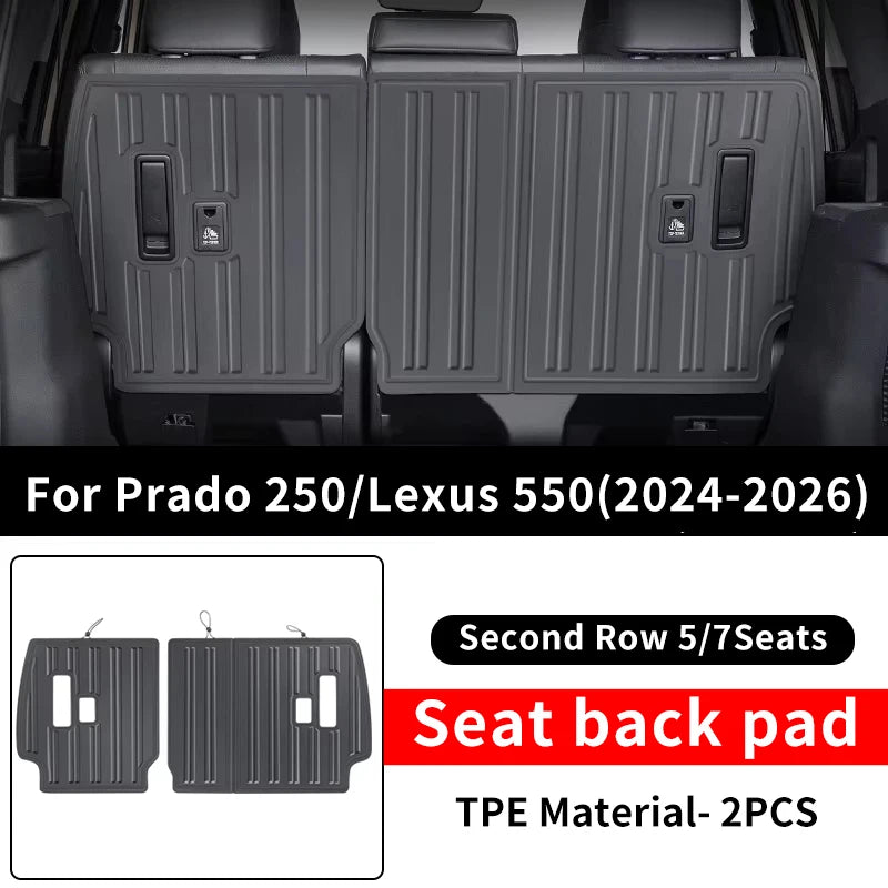 Toyota Prado and Lexus GX550 Seat Back Protector - 2nd Row 5-7 Seats