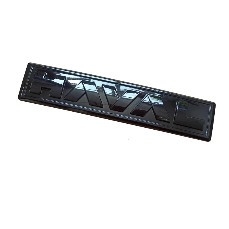 Haval H6 PHEV Front Grille and Rear Emblem Set - Front Glossy Black